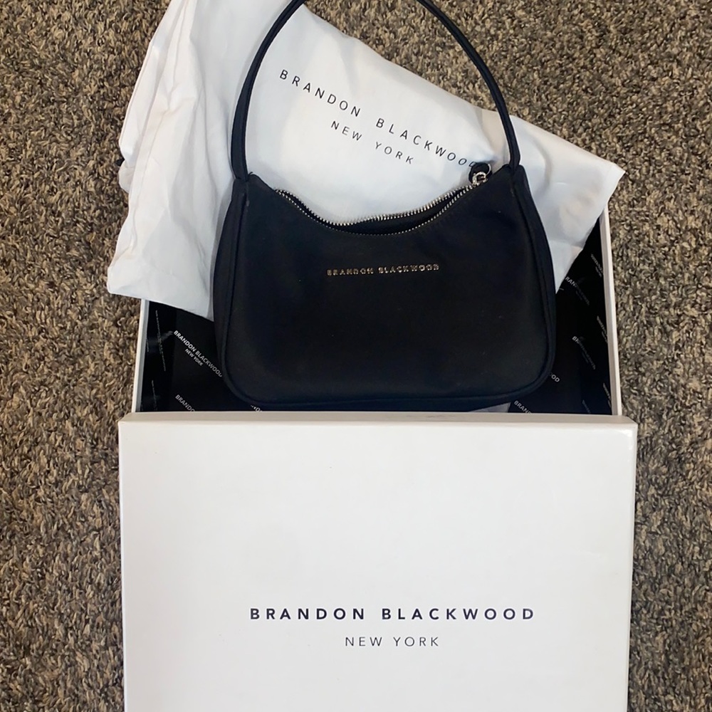 Brandon Blackwood Black Nylon Sly Bag